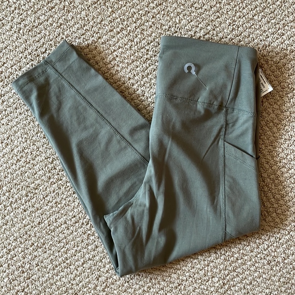 Cropped high-waist legging